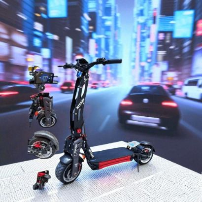 صورة سكوتر كهربائي مزدوج المحرك 60 فولت